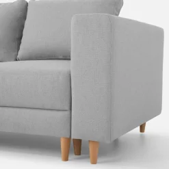 Narożniki|inny Narożnik rozkładany szary PERA lewy