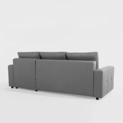 Narożniki|Exline Narożnik rozkładany szary ROBIN