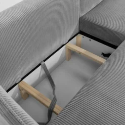 Narożniki|inny Narożnik rozkładany szary RAGUS