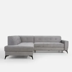 inny Narożnik rozkładany szary STORN lewy