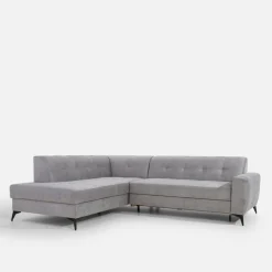 inny Narożnik rozkładany szary STORN lewy