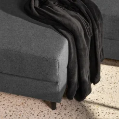 Narożniki| Narożnik rozkładany szary SATO