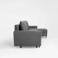 Narożniki| Narożnik rozkładany szary SATO