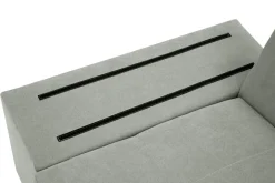 Narożniki| Narożnik rozkładany szary SELENA prawy