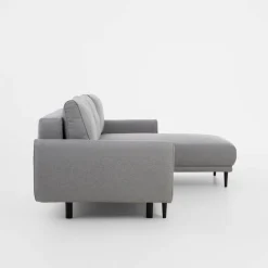 Narożniki|Werdomo Narożnik rozkładany szary SOHO S prawy