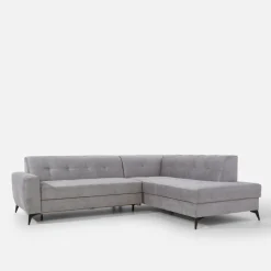 Narożniki|inny Narożnik rozkładany szary STORN prawy