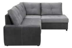 Softi Narożnik rozkładany szary TOFFI lewy