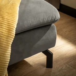 Narożniki|New Form Narożnik rozkładany szary VESPA prawy