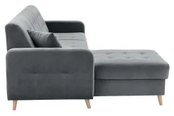 Narożniki|Exline Narożnik rozkładany szary VOLARE