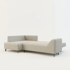 Narożniki|FN Design Narożnik rozkładany taupe ASOLO lewy