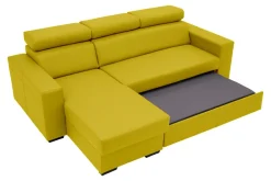 Narożniki|Exline Narożnik rozkładany żółty MATRIX