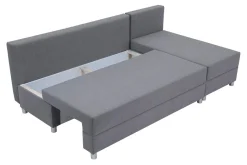 Narożnik rozkładany uniwersalny szary MARKUS