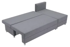 Narożnik rozkładany uniwersalny szary MARKUS