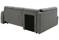 Fresh Narożnik rozkładany z 2 pojemnikami NESSI lewy