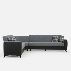 inny Narożnik rozkładany z 2 pojemnikami GANA