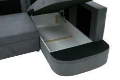 Fresh Narożnik rozkładany z 2 pojemnikami NESSI prawy