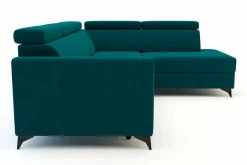 Narożniki| Narożnik rozkładany z podnoszonymi zagówkami VERO prawy