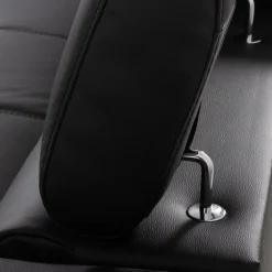 Narożniki|Trend Line Narożnik rozkładany z regulowanymi zagłówkami czarny TORINO lewy