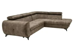 Narożniki|INFINI Narożnik rozkładany z regulowanymi zagłówkami MONA PIK prawy