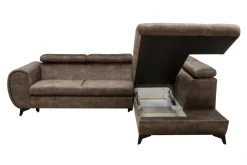 Narożniki|INFINI Narożnik rozkładany z regulowanymi zagłówkami MONA PIK prawy