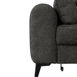 Narożniki| Narożnik rozkładany z regulowanymi zagłówkami ciemnoszary TRENTO prawy