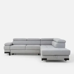 Narożniki|Werdomo Narożnik rozkładany z regulowanymi zagłówkami EMPORIO L II prawy