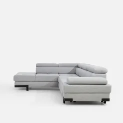 Werdomo Narożnik rozkładany z regulowanymi zagłówkami EMPORIO L II lewy