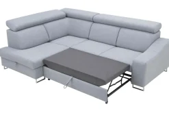 Softi Narożnik rozkładany z regulowanymi zagłówkami BRICO prawy