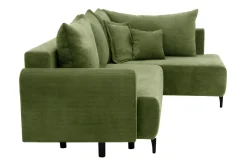 FN Design Narożnik rozkładany zielony LUKA prawy