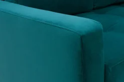 Narożniki|Exline Narożnik rozkładany zielony ZOYA