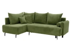 FN Design Narożnik rozkładany zielony LUKA lewy