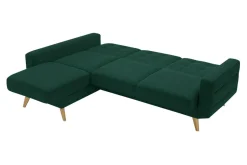 Narożniki|Impresti Narożnik rozkładany zielony BODO lewy