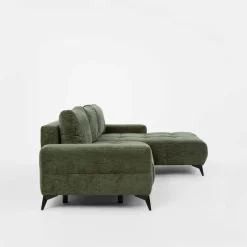 Narożniki|Instilo Narożnik rozkładany zielony MAURO lewy