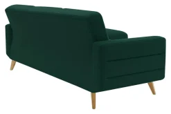 Impresti Narożnik rozkładany zielony BODO prawy