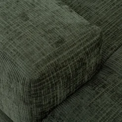 Instilo Narożnik rozkładany zielony MAURO prawy