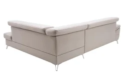 Narożniki|Trend Line Narożnik skórzany beżowy LEMAN prawy