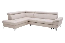 Narożniki|Trend Line Narożnik skórzany beżowy LEMAN lewy