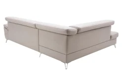 Narożniki|Trend Line Narożnik skórzany beżowy LEMAN lewy