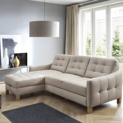 Narożniki|Impresti Narożnik skórzany beżowy MALMO