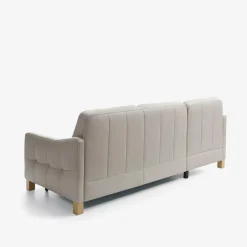 Narożniki|Impresti Narożnik skórzany beżowy MALMO