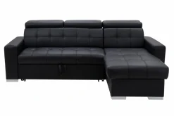 Narożniki| Narożnik skórzany czarny NOTTI