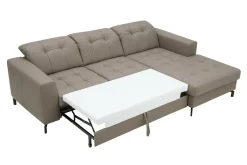 Narożniki|Agio Divani Narożnik skórzany pikowany PAULA prawy