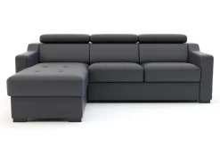 Narożniki|Inspire Narożnik skórzany rozkładany KOBE lewy