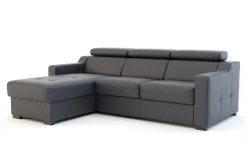 Narożniki|Inspire Narożnik skórzany rozkładany KOBE lewy