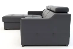 Narożniki|Inspire Narożnik skórzany rozkładany KOBE lewy