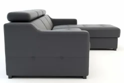 Inspire Narożnik skórzany rozkładany KOBE prawy