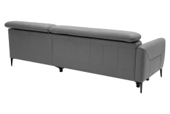 Narożniki| Narożnik skórzany szary MARTE prawy