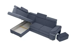 Narożnik szaroniebieski AVANTI lewy