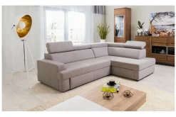 Narożniki|Fresh Narożnik szary COMO lewy