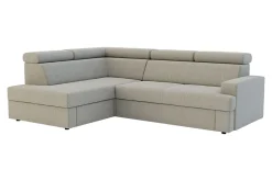 Narożniki|Fresh Narożnik szary COMO lewy